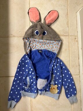 Disney Zootopia Judy Hops Kids Hooded Jacket
